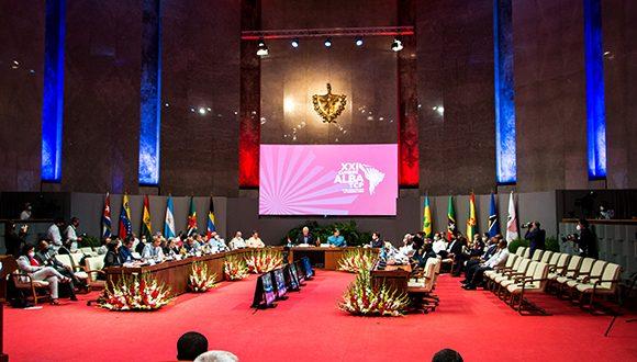 XXI Cumbre de la Alianza Bolivariana para los Pueblos de Nuestra América-Tratado de Comercio de los Pueblos (ALBA-TCP) XXI Cumbre de la Alianza Bolivariana para los Pueblos de Nuestra América-Tratado de Comercio de los Pueblos (ALBA-TCP)