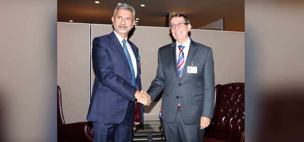 Cancilleres de India y Cuba Cancilleres de India y Cuba