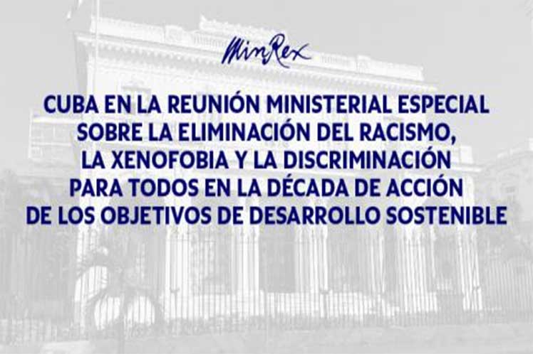 Cuba participa en reunión internacional sobre temas de discriminación Cuba participa en reunión internacional sobre temas de discriminación