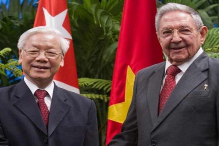 Agradece Vietnam aportes de Raúl Castro a relaciones bilaterales Agradece Vietnam aportes de Raúl Castro a relaciones bilaterales