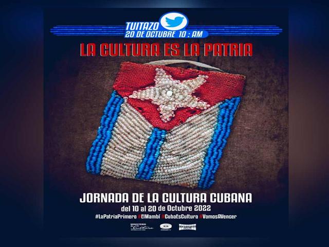 Llaman a tuitazo por Día de la Cultura Cubana Llaman a tuitazo por Día de la Cultura Cubana