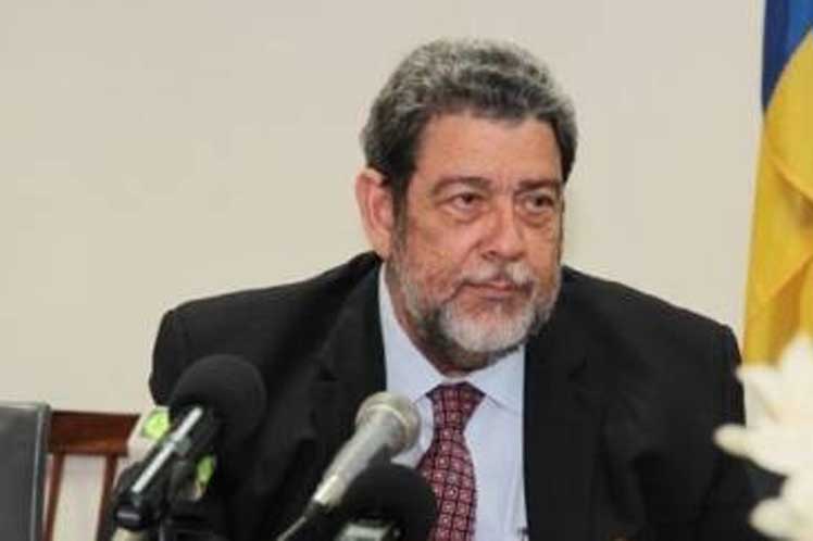 Primer ministro de San Vicente y las Granadinas, Ralph Gonsalves Primer ministro de San Vicente y las Granadinas, Ralph Gonsalves