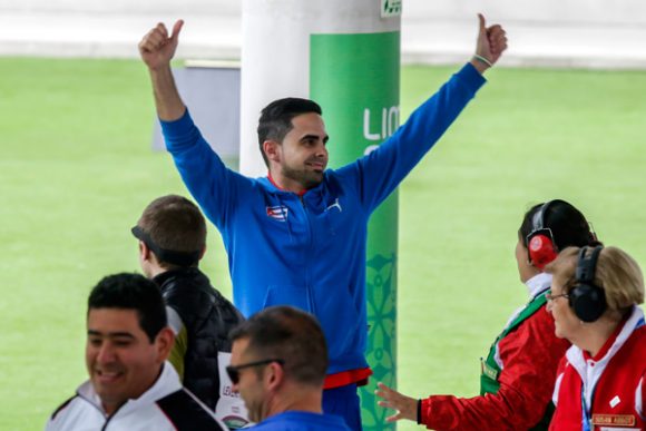 Jorge Félix Álvarez llega a Tokio para culminar un ciclo olímpico en ascenso. Foto: Roberto Morejón / Jit Jorge Félix Álvarez llega a Tokio para culminar un ciclo olímpico en ascenso. Foto: Roberto Morejón / Jit