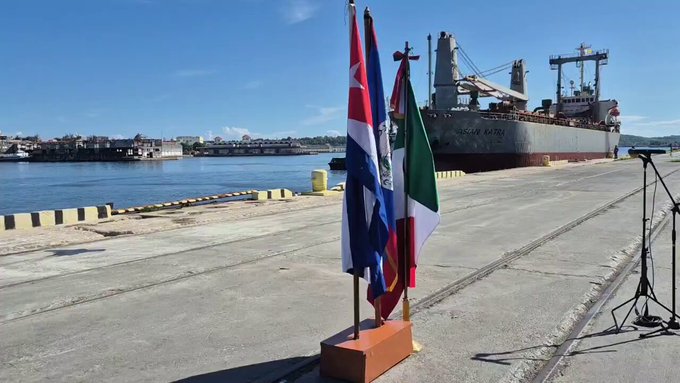 banderas de Cuba y Mexico banderas de Cuba y Mexico