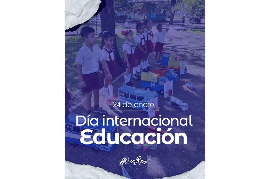 Cuba recuerda Día Internacional de la Educación