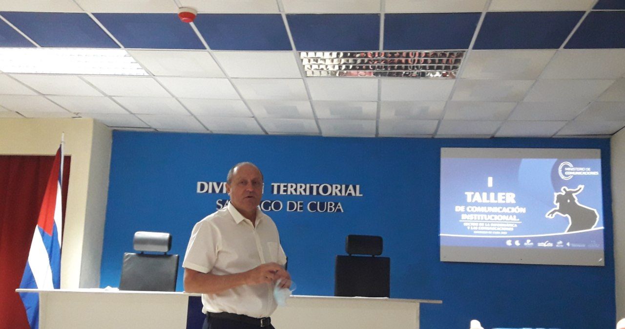 José Alberto Expósito, presidente de la Asociación de Comunicadores Sociales 