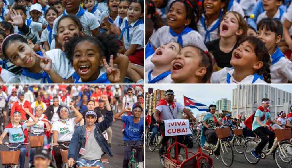 pioneros y jóvenes cubanos pioneros y jóvenes cubanos