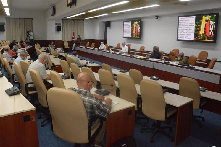 Aboga presidente de Cuba por cultura innovadora en sector empresarial Aboga presidente de Cuba por cultura innovadora en sector empresarial