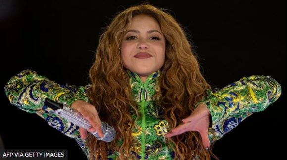 La colombiana reveló que será, junto al nigeriano Burna Buy, la encargada de interpretar la canción oficial del Mundial. Foto: AFP via Getty Images