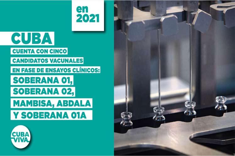 Valoran en Reino Unido vacunas de Cuba contra la Covid-19 Valoran en Reino Unido vacunas de Cuba contra la Covid-19