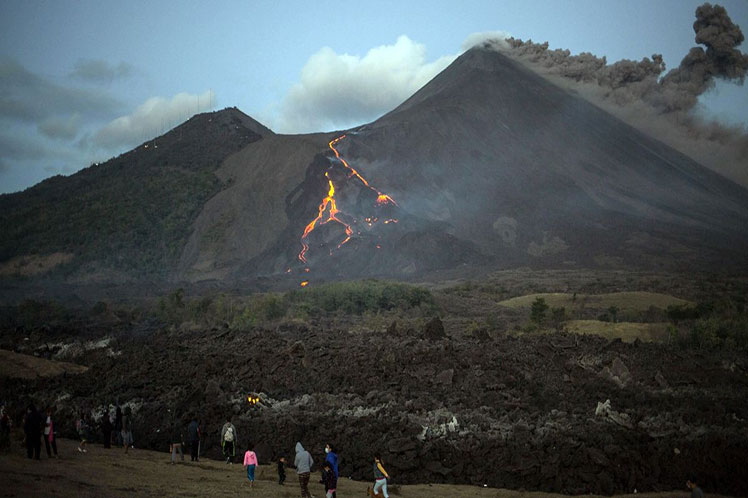erupción del volcán La Soufrière Erupción del volcán La Soufrière