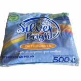 Detergente en polvo Silver Bright 500g